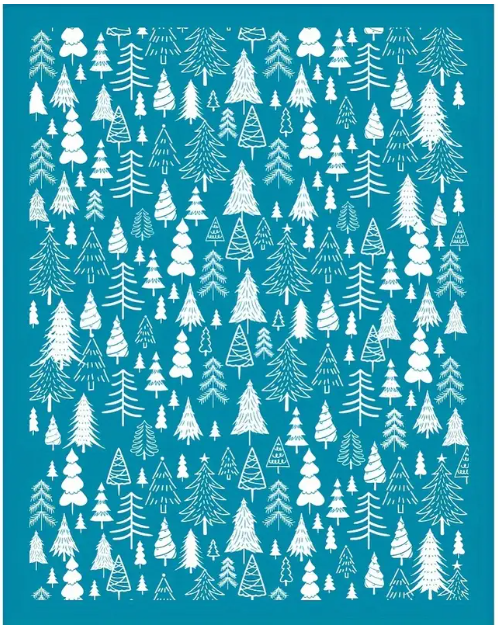 Christmas Trees  Silkscreen SF01267