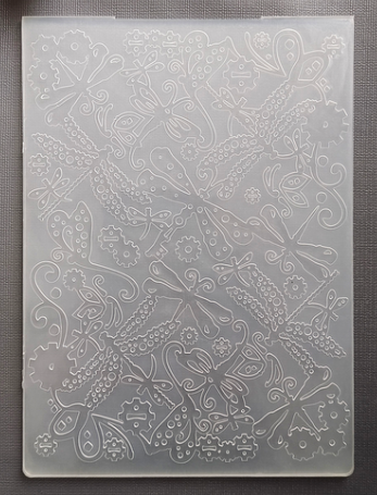 Dragonflys  Embossing folder Texture Stamp