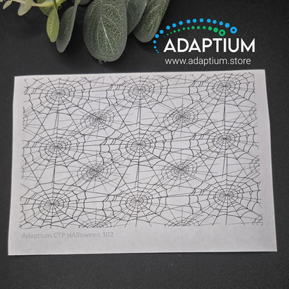 CTP Halloween Spider web 302  Transfer Paper