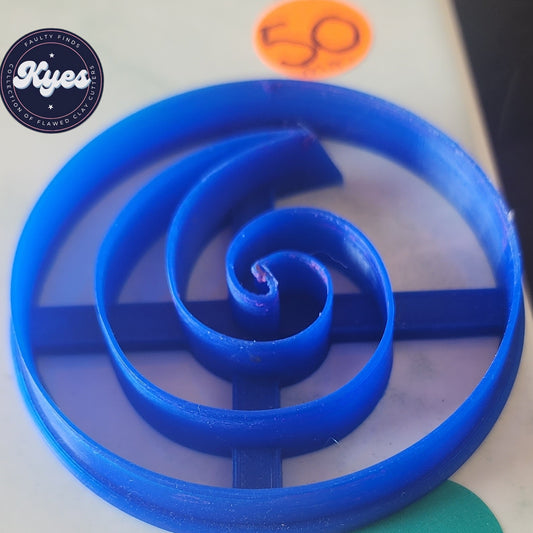 Kyes faulty finds 65mm koru cutout