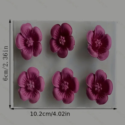 Plum Blossom Silicone Mould