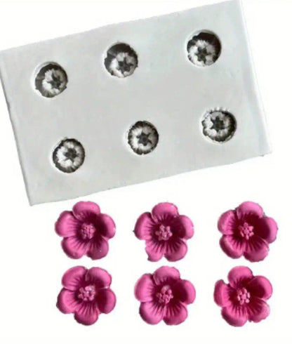 Plum Blossom Silicone Mould