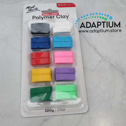 Make n Bake Polymer Clay Signature 100g (3.5oz) 10pc