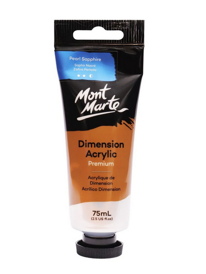 Dimension Acrylic Premium Pearl Sapphire Paint 75ml Media