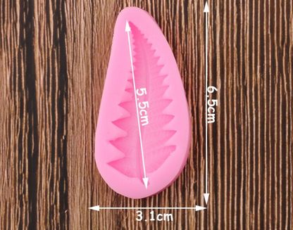 Fern Leaf Silicone Mould 1